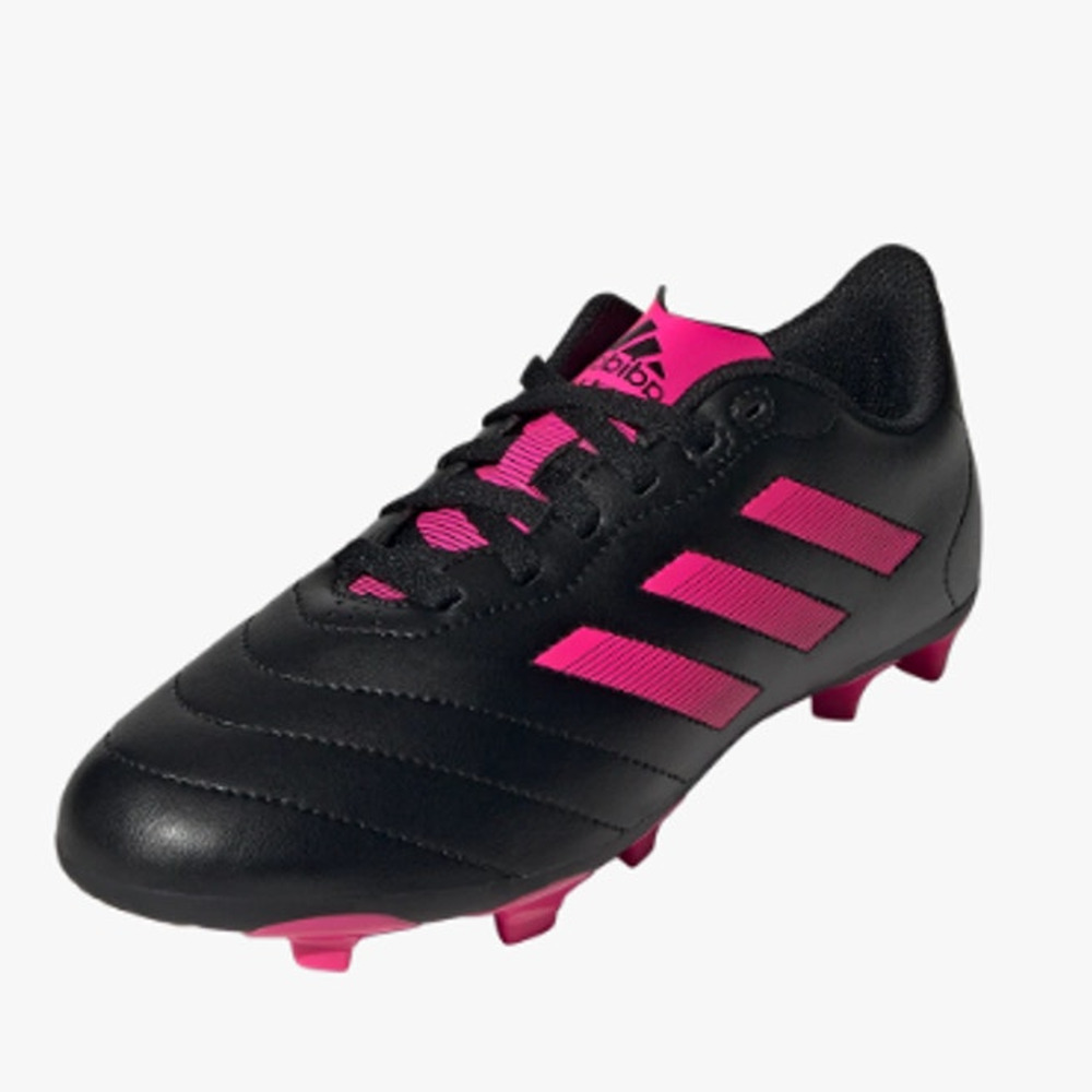 Adidas Big Kids Goletto VIII Firm Ground Soccer Cleats Size 1.5 Black Pink NIB